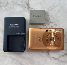 Canon IXY Digital 210 IS Gold Compact Digital Camera Tested Working Japan