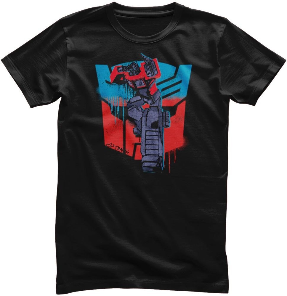 Transformers T-Shirt Optimus Prime Graffiti HSB-1-TF1028