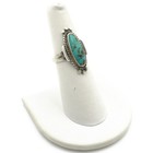 Southwest Signed Sterling Silver Turquoise Size 4.5-9.25 Rings Lot of 5 #S5343-3 — photo 6
