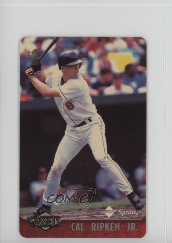 1996 Assets Phone Cards $2 Cal Ripken Jr #21 HOF 1fc1