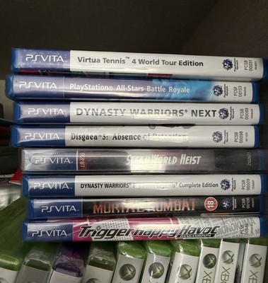 PS VITA Spiele Bundle X8 Neu Factory Sealed Spiele - Sehr guter Zustand