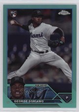 2023 Topps Chrome Update Aqua Refractor 75/199 George Soriano #USC137 00em