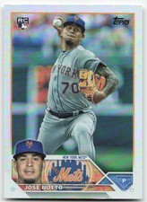 2023 Topps #615 Jose Butto Rainbow Foil
