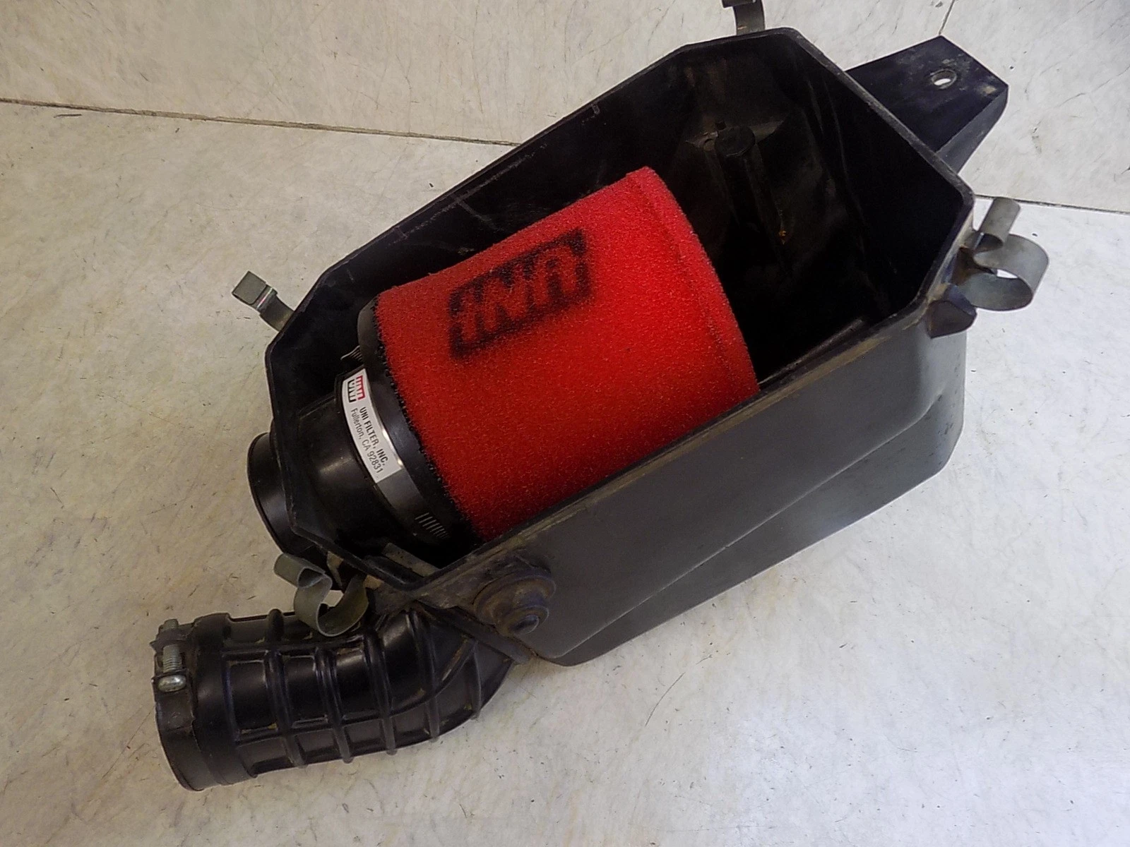 Honda ATC350X Airbox w/ Tube and uni Filter  ATC 350x X 1985 #2