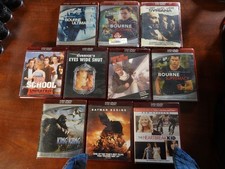 HD DVD Movies Lot of 10