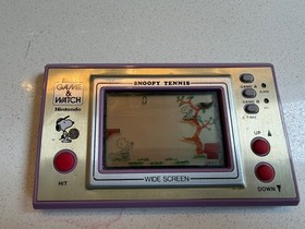 Snoopy  Tennis - SP-30 - Nintendo Game & Watch - 1982 Vintage