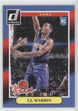 2014-15 Panini Donruss The Rookies Press Proof Purple 84/199 TJ Warren #15 0g46