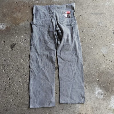 パンツ POINTER made in usa hickory overall 70s Vtg 1980's Pointer Brand Hickory Stripe Carpenter Pants Overalls