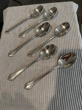 SET Of 6 Oneida BANCROFT Stainless Soup/Table...