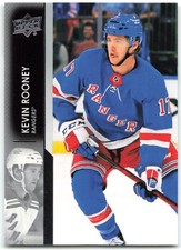 2021-22 Upper Deck #370 Kevin Rooney New York Rangers