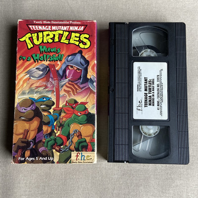 Teenage Mutant Ninja Turtles (VHS Set x6 Lot) 1987 TV Series
