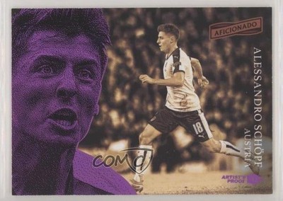 2016 Aficionado Artist's Proof Purple 30/99 Alessandro Schopf #93 Rookie RC 0c2