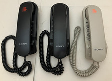 USED Sony Corded Telephone IT-B3 Black or White - PICK ONE - tested