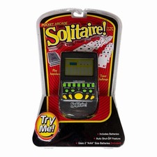 Westminster Pocket Arcade Solitaire Handheld Electronic Game (0277) - SEALED