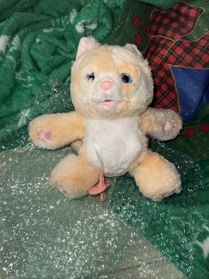 Little Live Pets Cozy Dozy's Ginger The Kitty Interactive Plush Toy Cat - Works