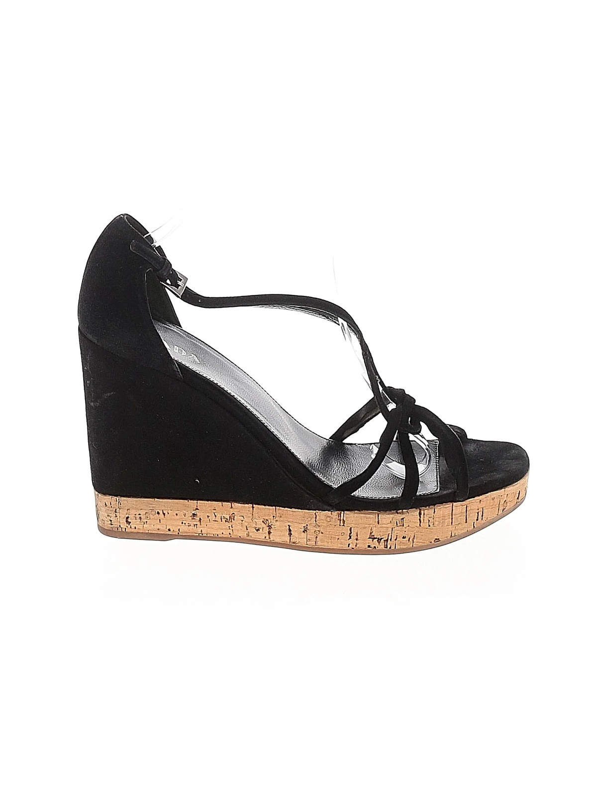 Prada Women Black Wedges EUR 41 - image 1
