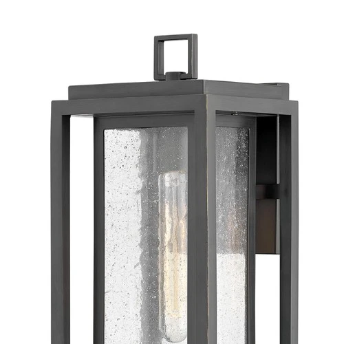 Hinkley Lighting 1004-LL Republic 1 Light 16" Tall Coastal - Black - Picture 11 of 12