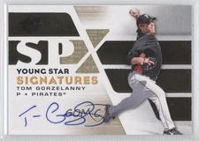2008 SPx Young Star Signatures Gold Tom Gorzelanny #YSS-TG Auto 0n4