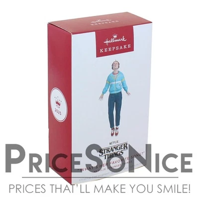 Hallmark Ornament 2025 Netflix Stranger Things "What's Her Favorite Song?