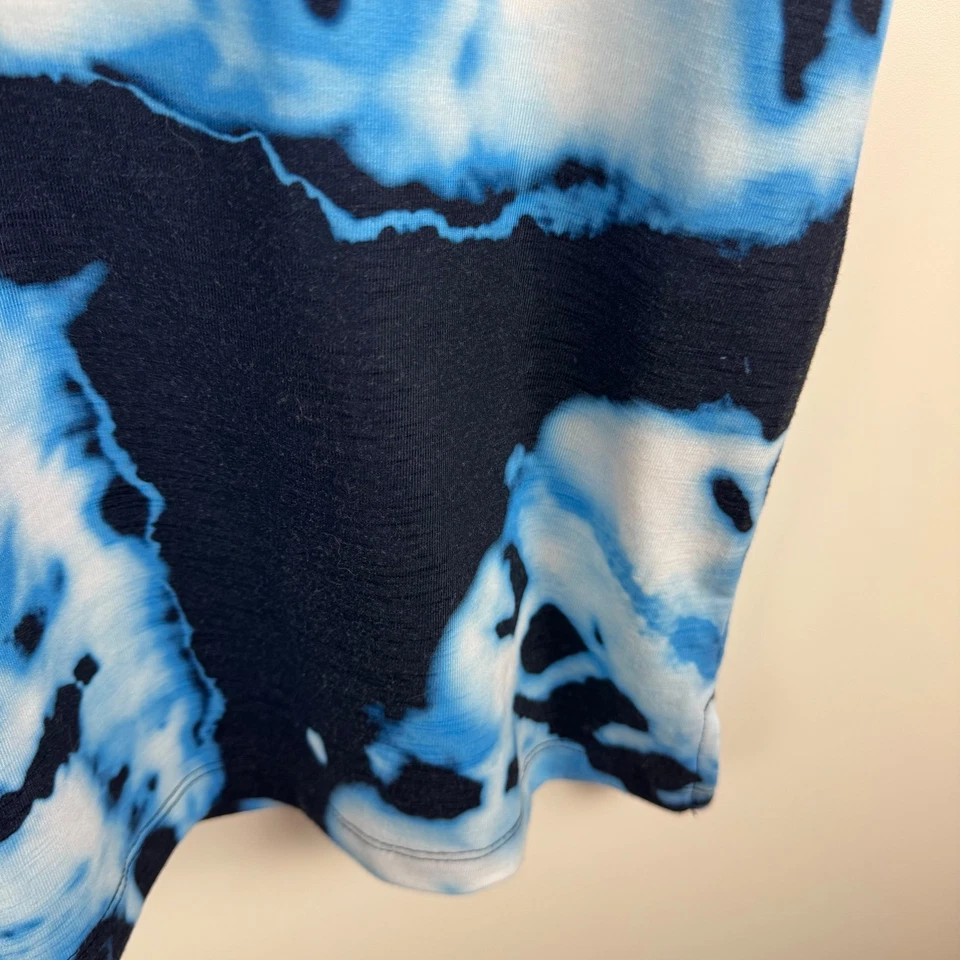 Camiseta Chicos Tie Dye Cuello en V Manga Corta Talla 2 Grande Americano Patriótico Verano Foto 4 de 4