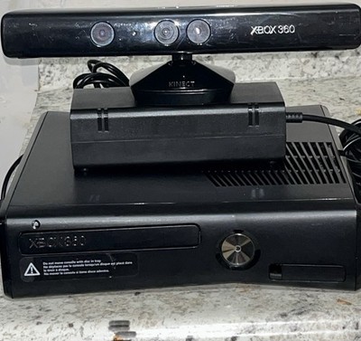 Microsoft Xbox 360 S Kinect Bundle 4GB Black Console Model 1439