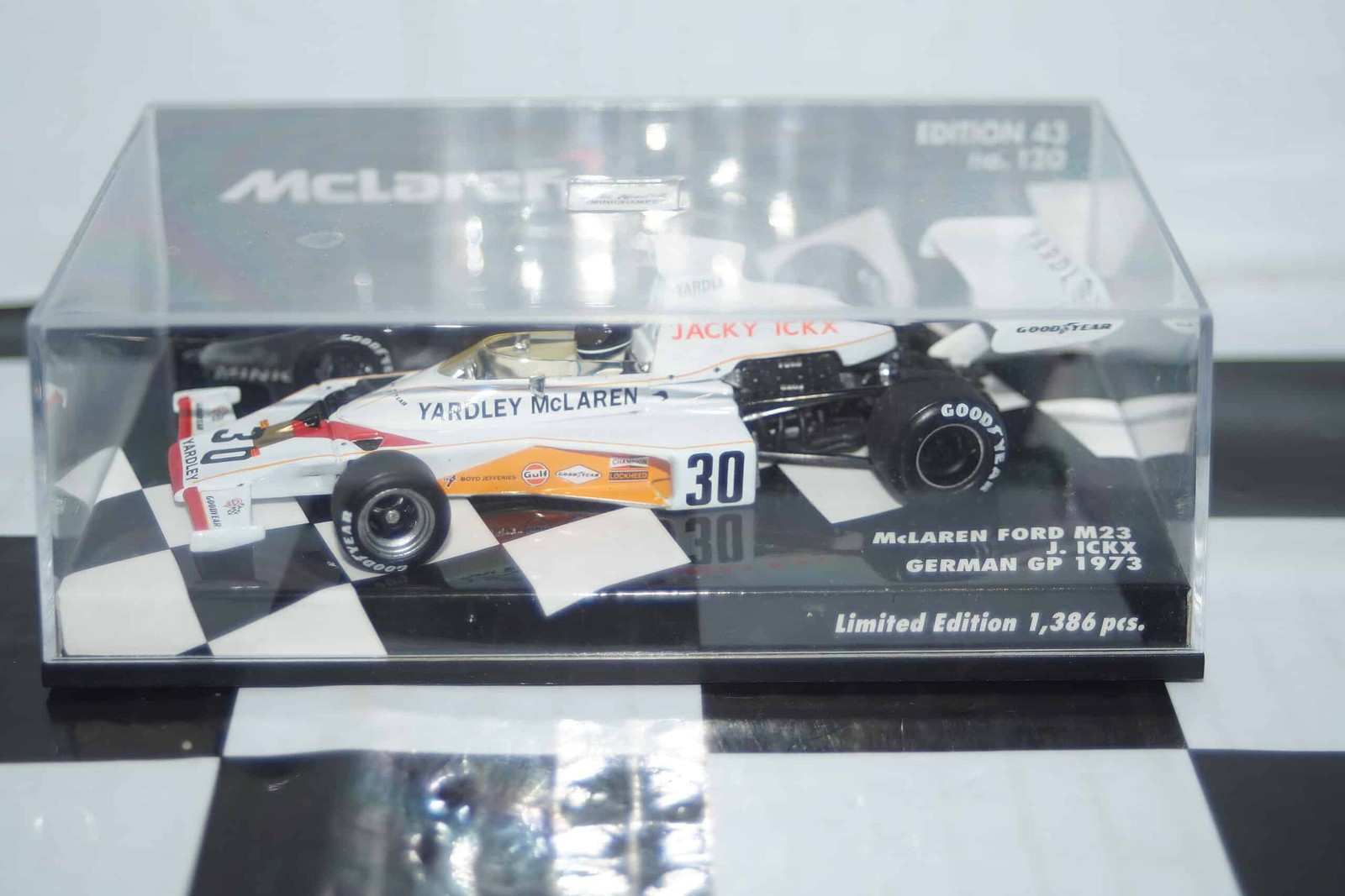Minichamps McLaren Ford M23 J.Ickx 1973 530 734331 1:43