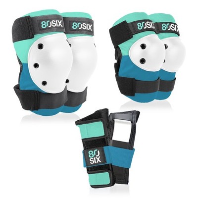MultiSport Pad Set  Protective Gear for Skateboarding, Biking, Roller Skating...