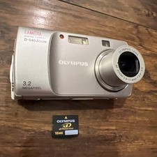 Olympus CAMEDIA D-540 Zoom 3.2MP Digital Camera EXCELLENT TESTED 16MB Card