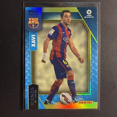 2020/21 Panini Megacracks MGK La Liga - Iconos #413 Xavi Hernandez Barcelona
