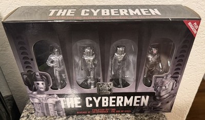 Eaglemoss Doctor Who Evolution of The Cybermen Figurine Set 2