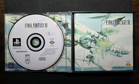 Playstation, PS1 - Squaresoft, Final Fantasy VII - Black Label *tested* CIB