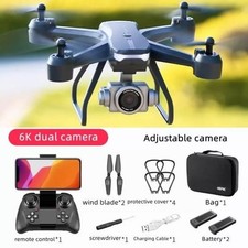 2 Battery RC Drones Quadcopter 4K Drone X Pro HD Dual Camera WiFi FPV Foldable