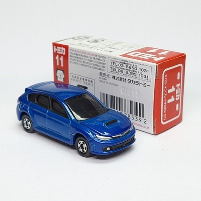 TOMY TL IMPREZA WRX STi ミニカー TOMICA 11 SUBARU IMPREZA WRX STI 1/59 TOMY NEW DIECAST CAR 2013 B