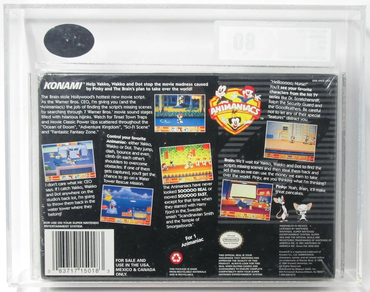 Super Bomberman 2 Nintendo SNES New Sealed V-Seam CGC Graded 9.0 A+ VGA Wata