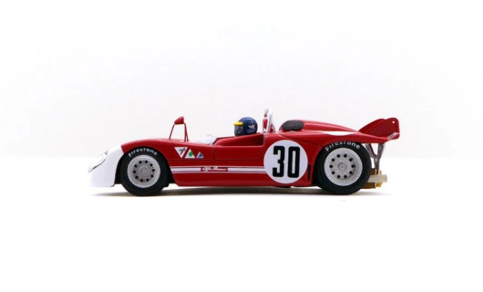 True Scale 1/43 ALFA ROMEO TIPO 33/3 #30 R. PETERSON WINNER 6H WATKINS GLEN 1971 - Immagine 3 di 4
