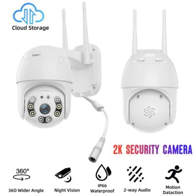 1080P HD WIFI Camera Wireless Outdoor CCTV IP PTZ Smart Home Security IR Cam