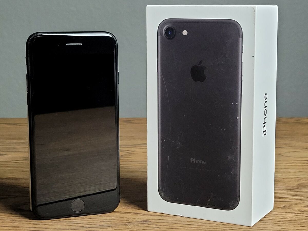 Apple iPhone 7 256GB Matte Black Verizon Unlocked Good Apple iPhone 7 256GB Matte Black Verizon Unlocked Good
