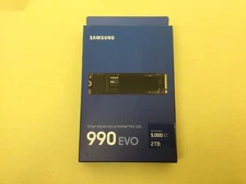 Samsung 990 EVO 2TB NVMe PCIe M.2 2280 Internal SSD MZ-V9E2T0B/AM New Sealed