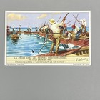 6 LIEBIG TRADE CARDS 1939 Fishing BOATS Among Mediterranean Peoples FRENCH SET — photo 10