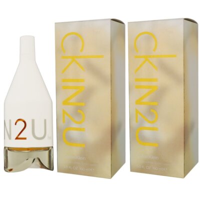 Calvin Klein ck in2u her 2 x 150 ml Eau de Toilette EDT Set
