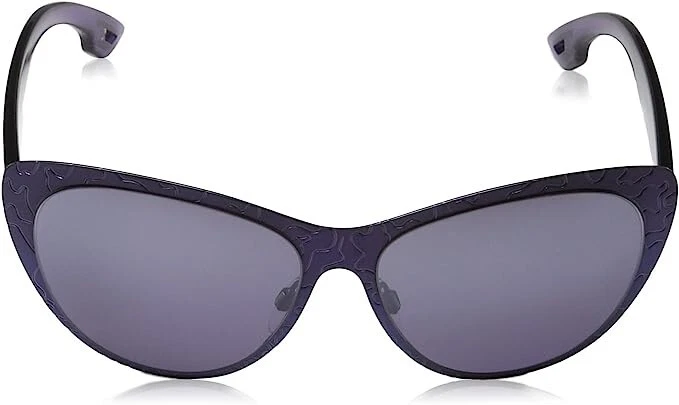 Gafas de sol para mujer Diesel DL0011 83Z azul púrpura ojo de gato púrpura degradado 58 mm Foto 2 de 3