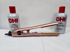 Chi Flat Iron Ceramic Hair Straightener GF8147  New Shampoo  Treatment