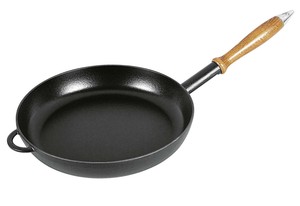 staub bratpfanne mit holzgriff 28 cm