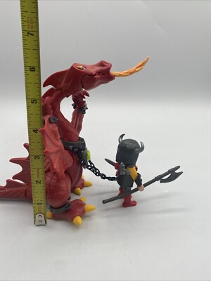 プレイモービル 3327 レッドドラゴン Playmobil 3327 Red Dragon and Knight Set- 100% complete | eBay