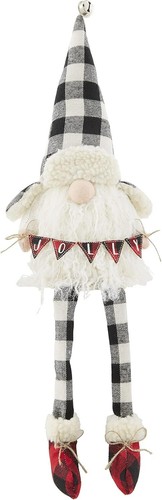 Mud Pie Donna, Rosso Buffalo Check Poof-Guanto, Taglia Unica, Colore, Etichettalia