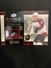 20-21 UD Series 1 Hockey Rookie Retrospective RR-10 Cale Makar