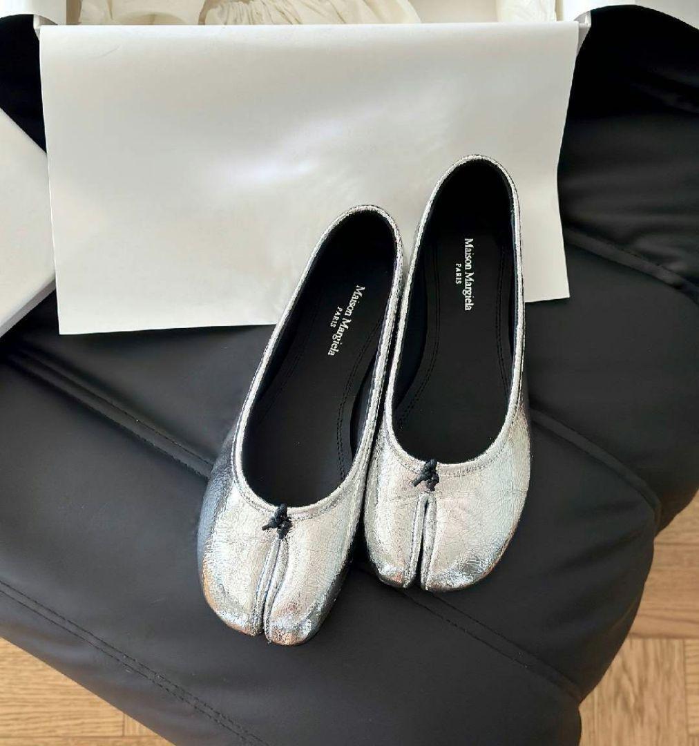 MAISON MARGIELA TABI Ballet Shoes Broken Mirror Size US7 MAISON MARGIELA TABI Ballet Shoes Broken Mirror Size US7