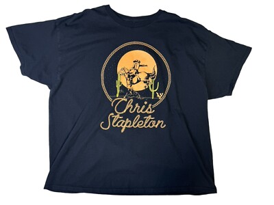 Chris Stapleton Black 3XL T-Shirt EUC