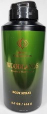 BATH BODY WORKS MEN'S COLLECTION WOODLANDS BODY SPRAY MIST 3.7 OZ