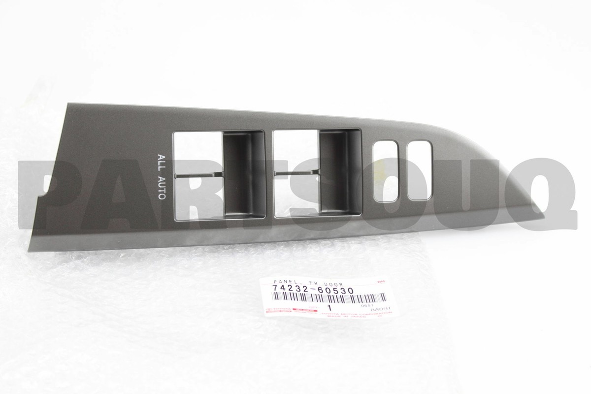 7423260530 Genuine Toyota PANEL, FRONT ARMREST BASE, UPPER